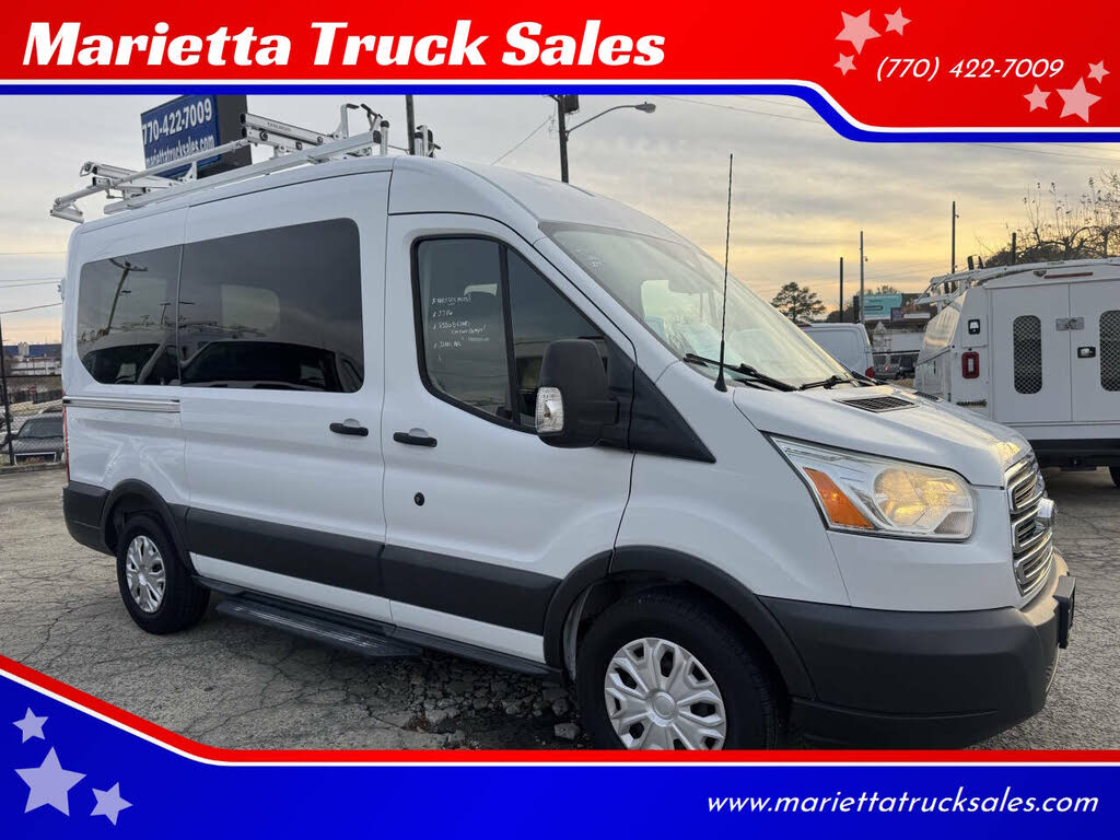 2016 Ford Transit Passenger 150 XLT Medium Roof RWD with Sliding Passenger-Side Door
