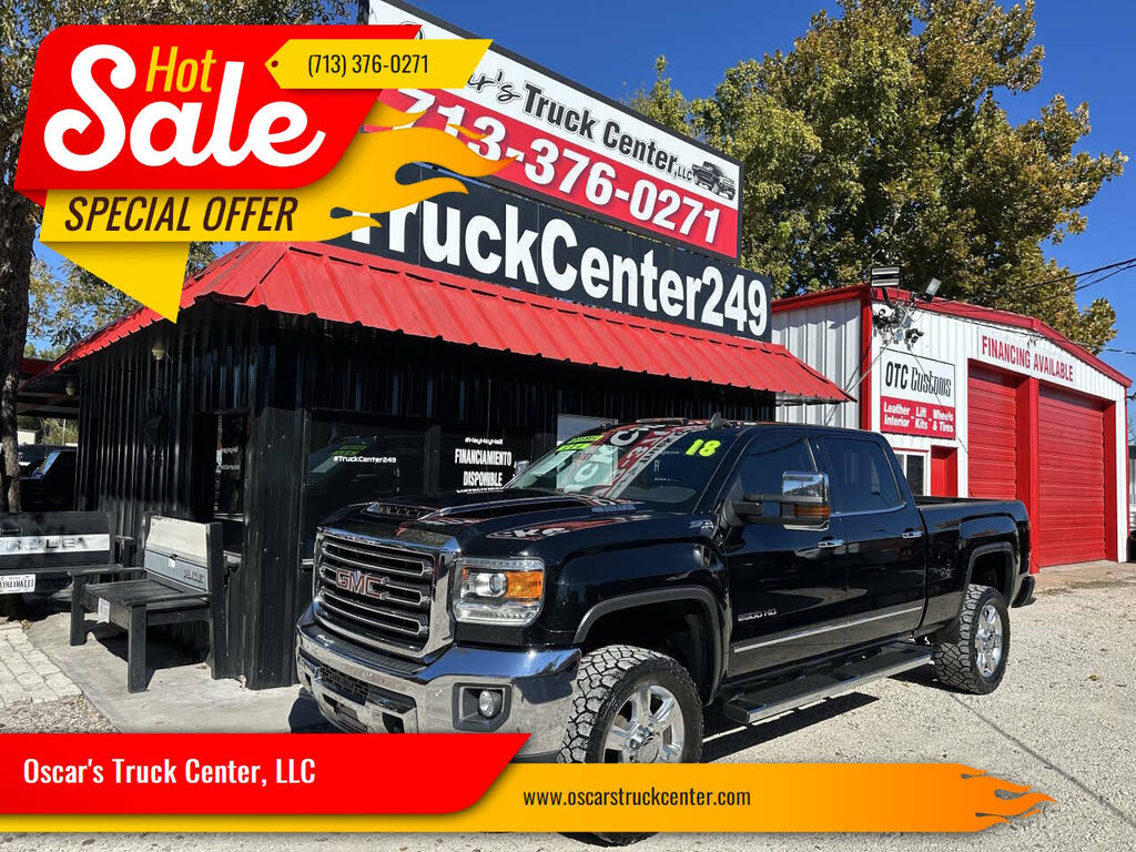 2018 GMC Sierra 2500HD SLT Crew Cab SB 4WD