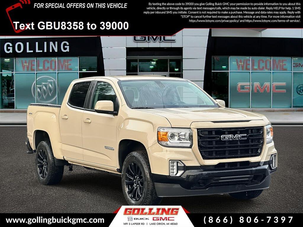 2022 GMC Canyon Elevation Crew Cab 4WD