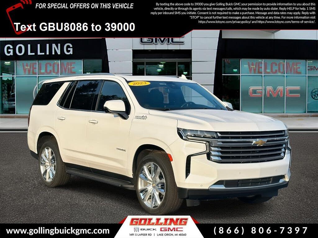 2023 Chevrolet Tahoe High Country 4WD