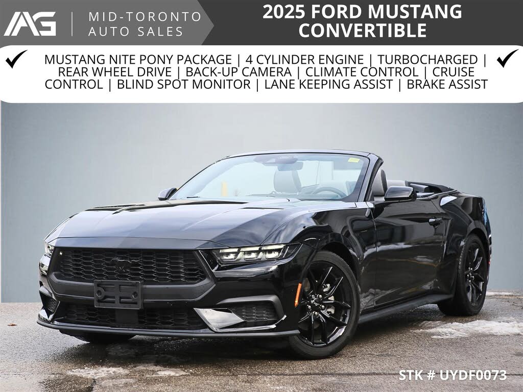 Ford Mustang EcoBoost Premium Convertible RWD 2025