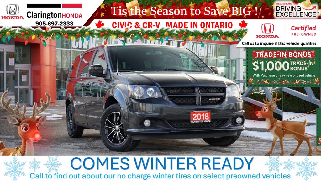 2018 Dodge Grand Caravan GT FWD