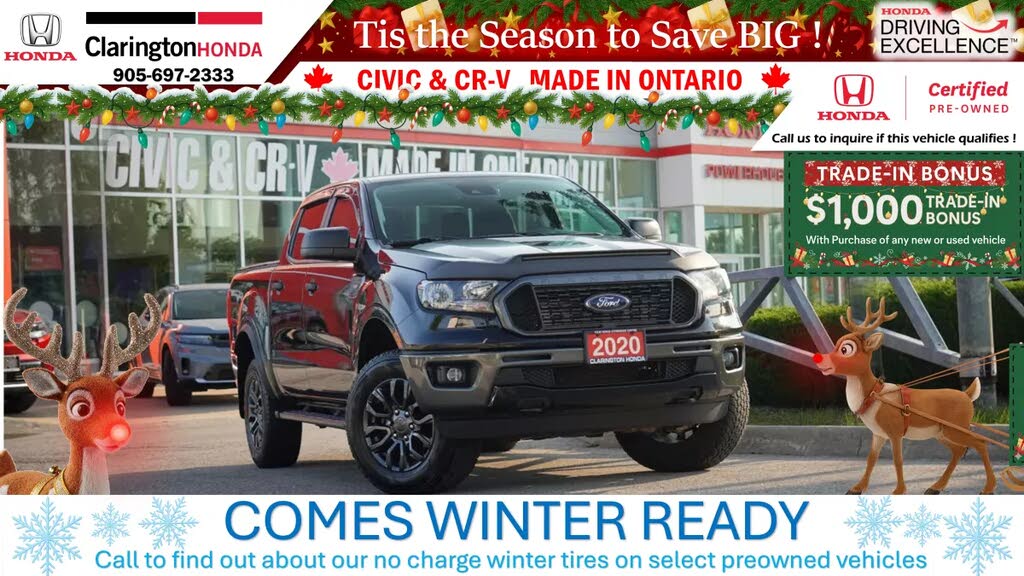 2020 Ford Ranger XLT SuperCrew 4WD