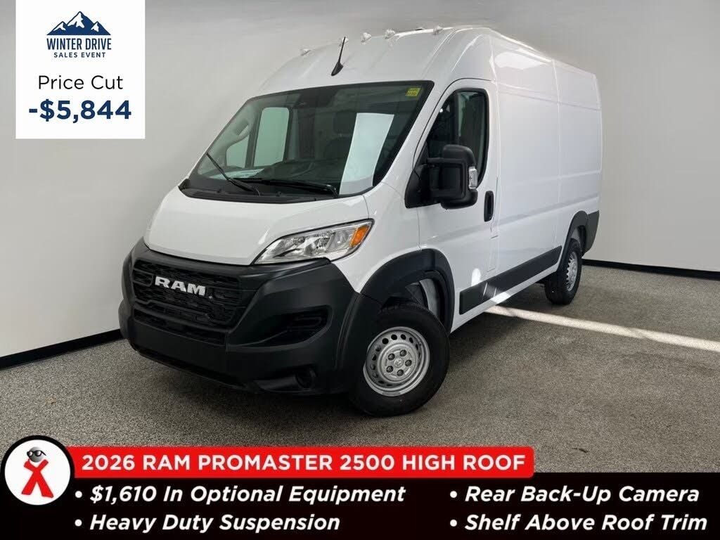 2026 RAM ProMaster 2500 Tradesman 136 High Roof Cargo Van FWD