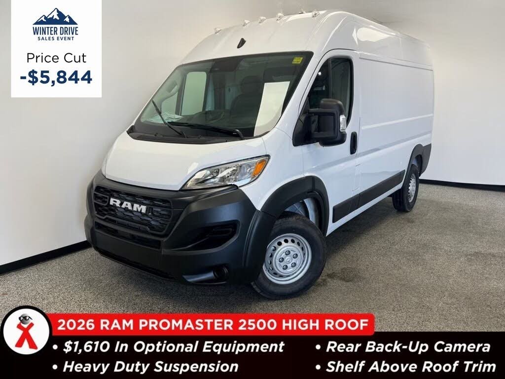 2026 RAM ProMaster 2500 Tradesman 136 High Roof Cargo Van FWD