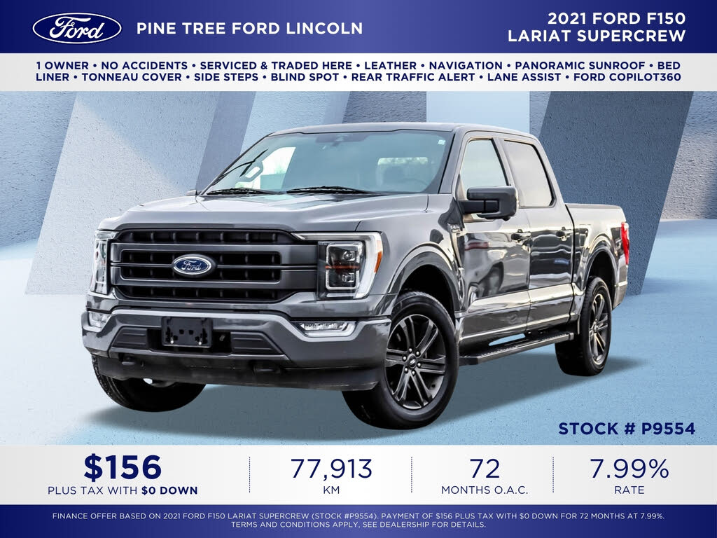 2021 Ford F-150 Lariat SuperCrew 4WD