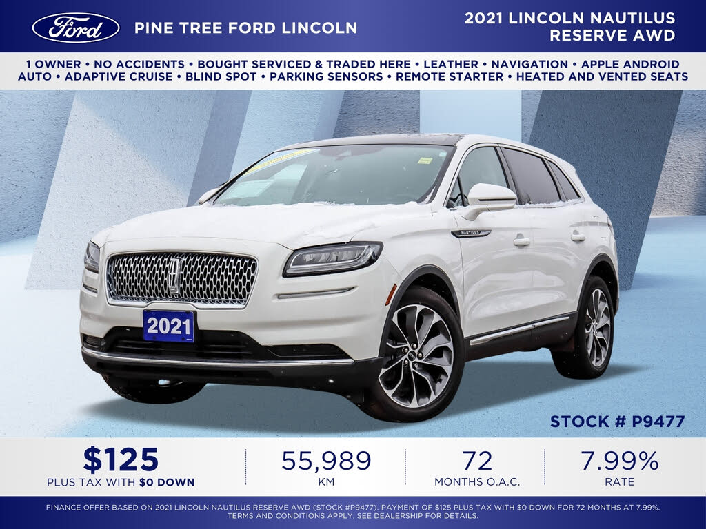 2021 Lincoln Nautilus Reserve AWD