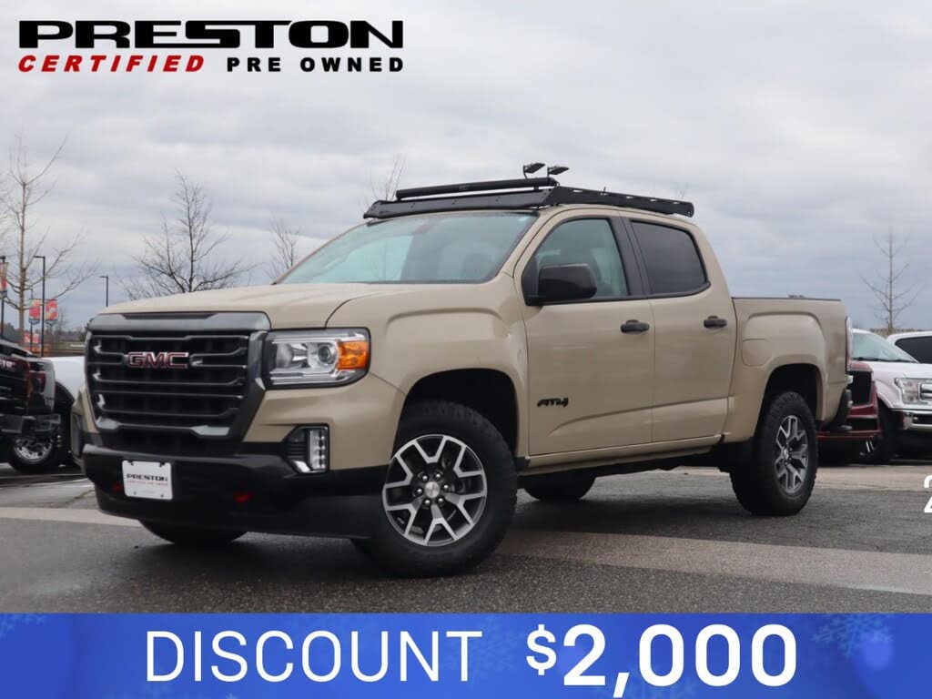 2021 GMC Canyon AT4 Crew Cab 4WD with Cloth