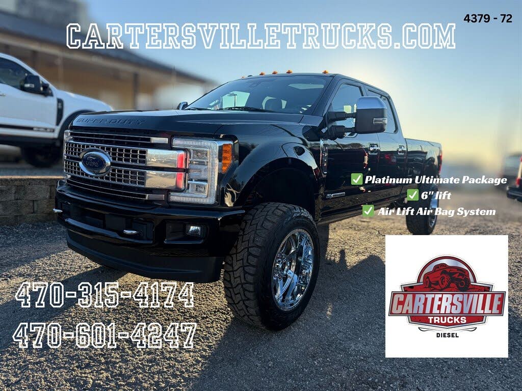 2017 Ford F-350 Super Duty Platinum Crew Cab 4WD