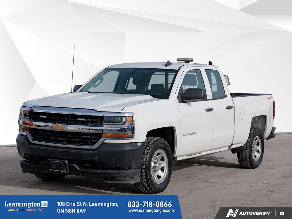 2019 Chevrolet Silverado 1500 Work Truck Double Cab 4WD