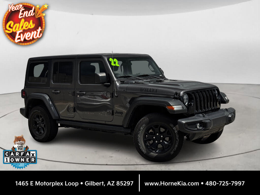 2022 Jeep Wrangler Unlimited Willys 4WD