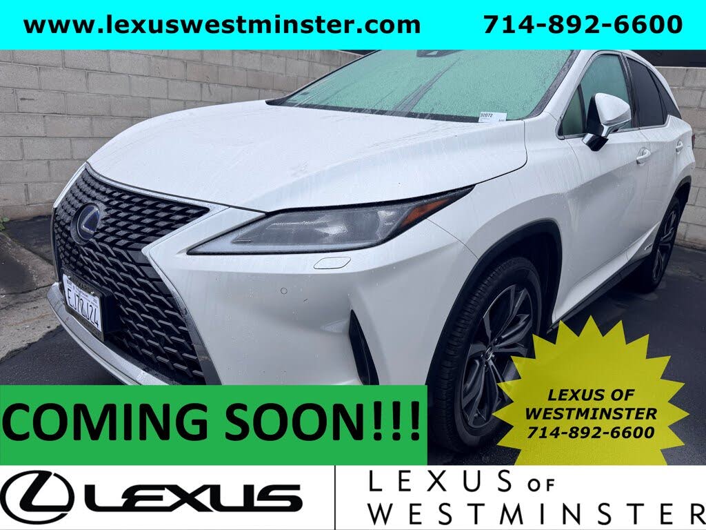 2022 Lexus RX Hybrid 450hL AWD