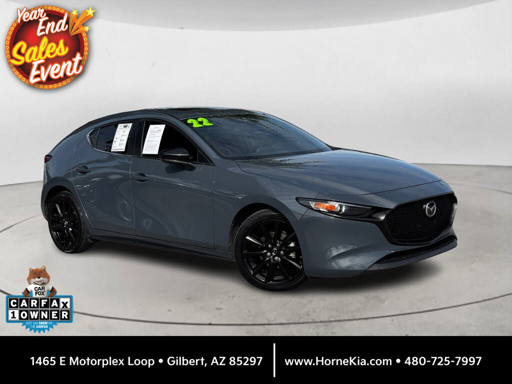 2022 Mazda MAZDA3 Carbon Edition Hatchback FWD