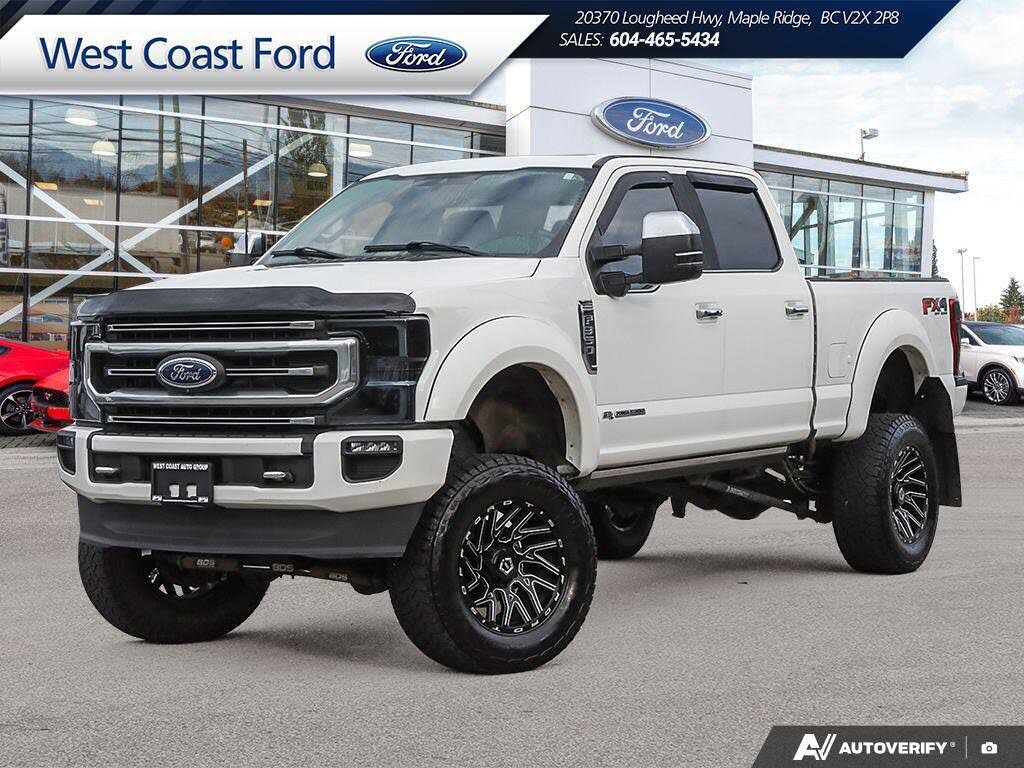 Ford F-350 Super Duty Platinum Crew Cab 4WD 2022