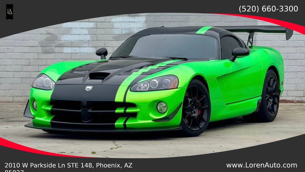 2008 Dodge Viper SRT10 Coupe RWD