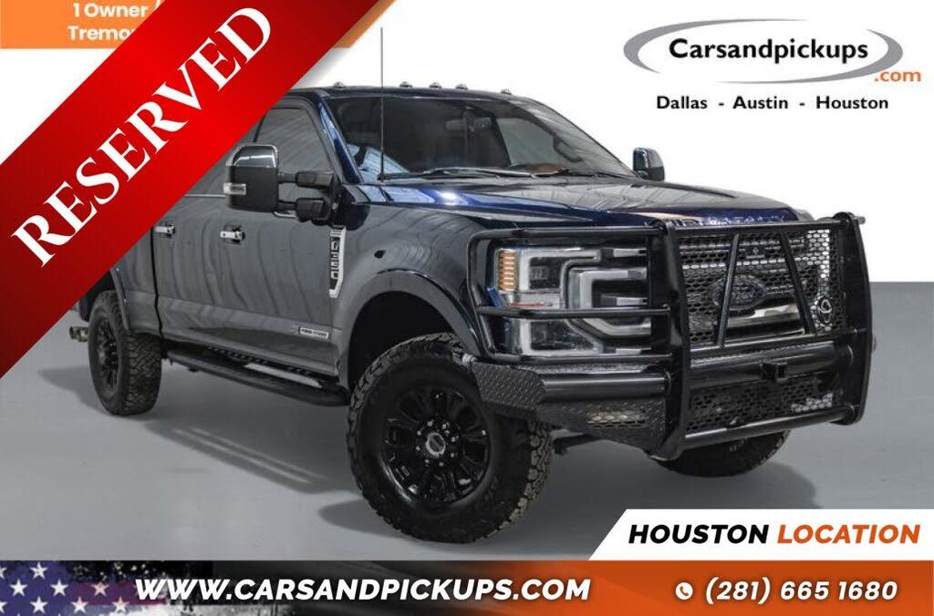 2022 Ford F-350 Super Duty Platinum Crew Cab 4WD