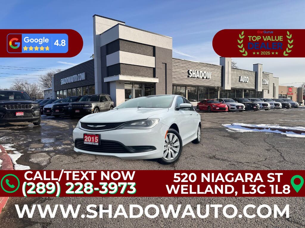 2015 Chrysler 200 LX Sedan FWD