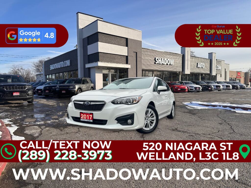 2017 Subaru Impreza 2.0i Touring Wagon AWD