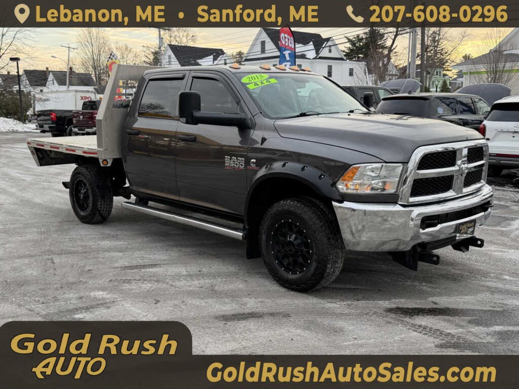 2015 RAM 3500 Tradesman Crew Cab 4WD