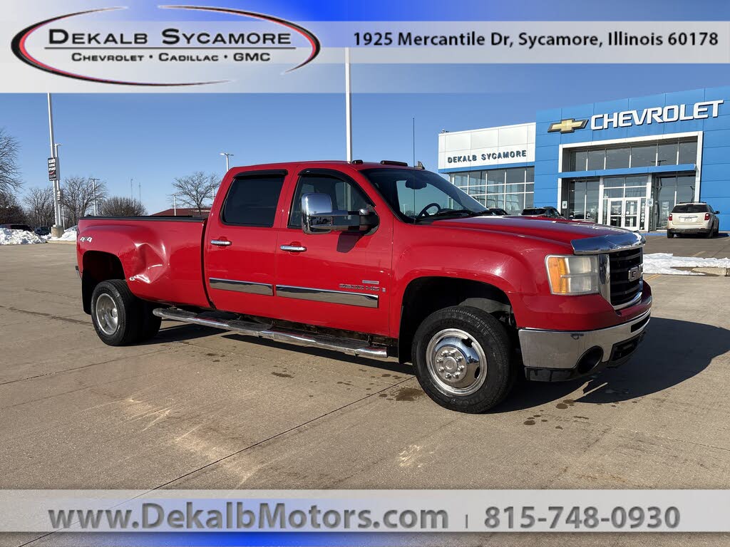 2008 GMC Sierra 3500HD SLT Crew Cab DRW 4WD