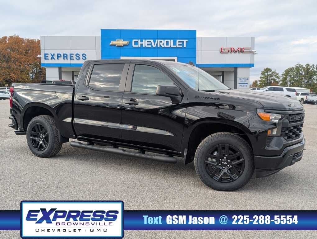2026 Chevrolet Silverado 1500 Custom Crew Cab 4WD