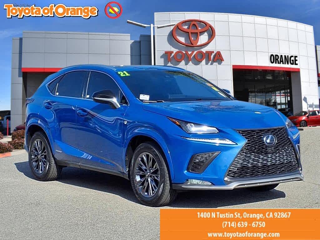 2021 Lexus NX Hybrid 300h F Sport Black Line AWD