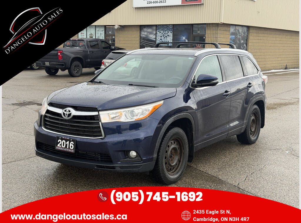 2016 Toyota Highlander XLE AWD