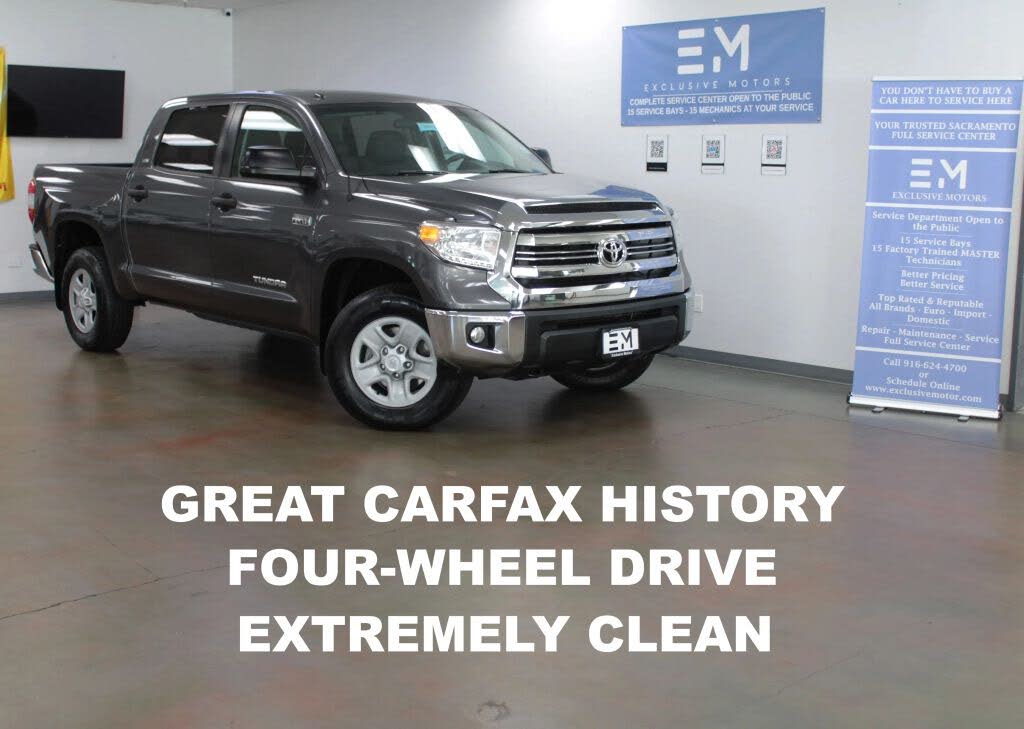 2016 Toyota Tundra SR5 CrewMax 5.7L 4WD