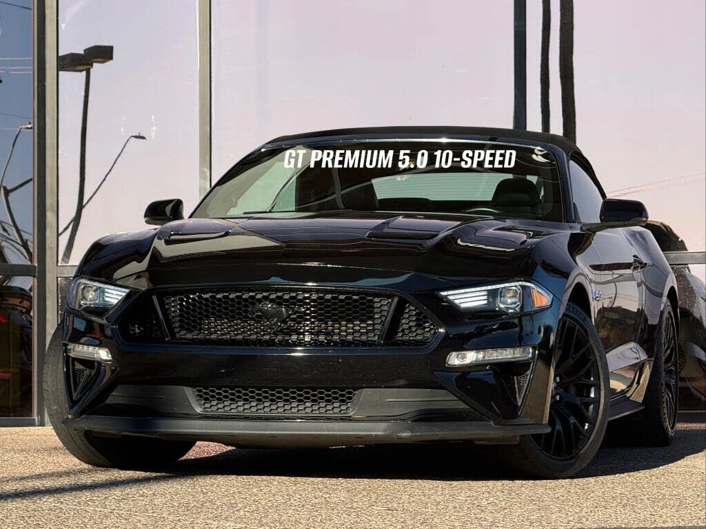 2019 Ford Mustang GT Premium Convertible RWD