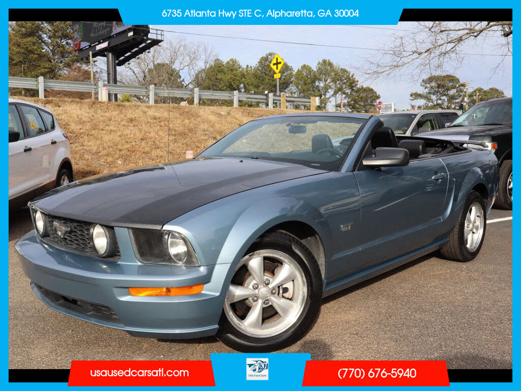 2007 Ford Mustang GT Premium Convertible RWD