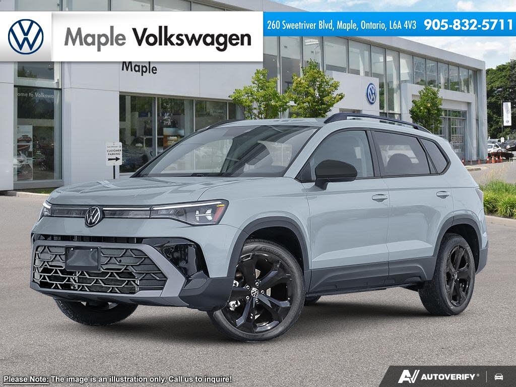 2026 Volkswagen Taos Comfortline Black Edition 4Motion