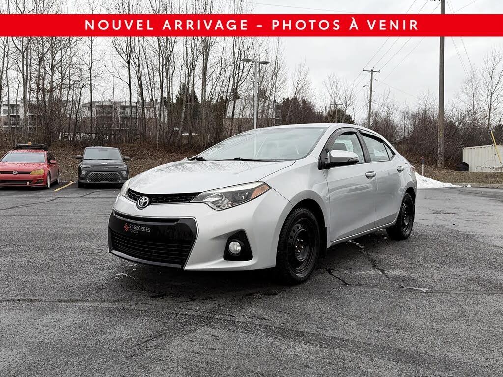 2016 Toyota Corolla S