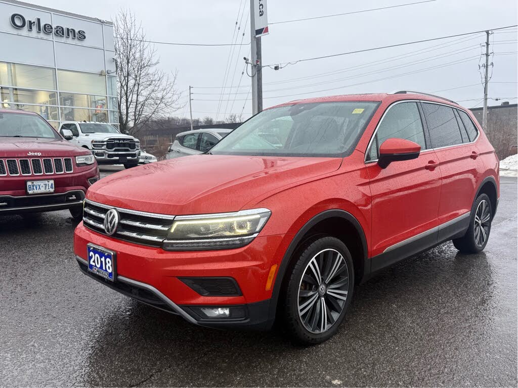 2018 Volkswagen Tiguan Highline 4Motion
