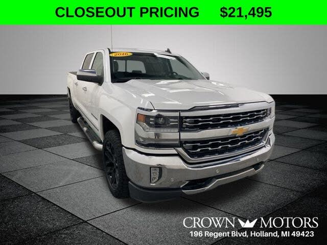 2016 Chevrolet Silverado 1500 LTZ Crew Cab 4WD