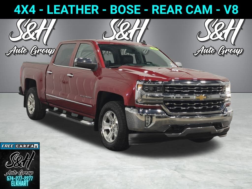 2018 Chevrolet Silverado 1500 LTZ Crew Cab 4WD