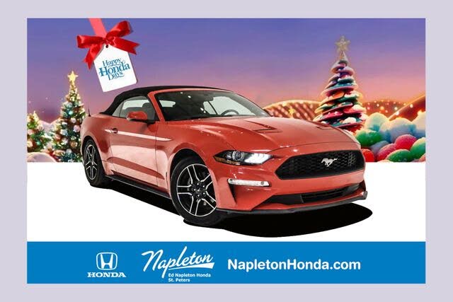 2020 Ford Mustang EcoBoost Premium Convertible RWD