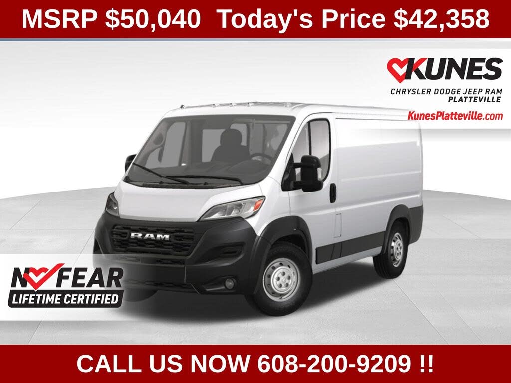 2025 RAM ProMaster 1500 Tradesman 118 Low Roof Cargo Van FWD