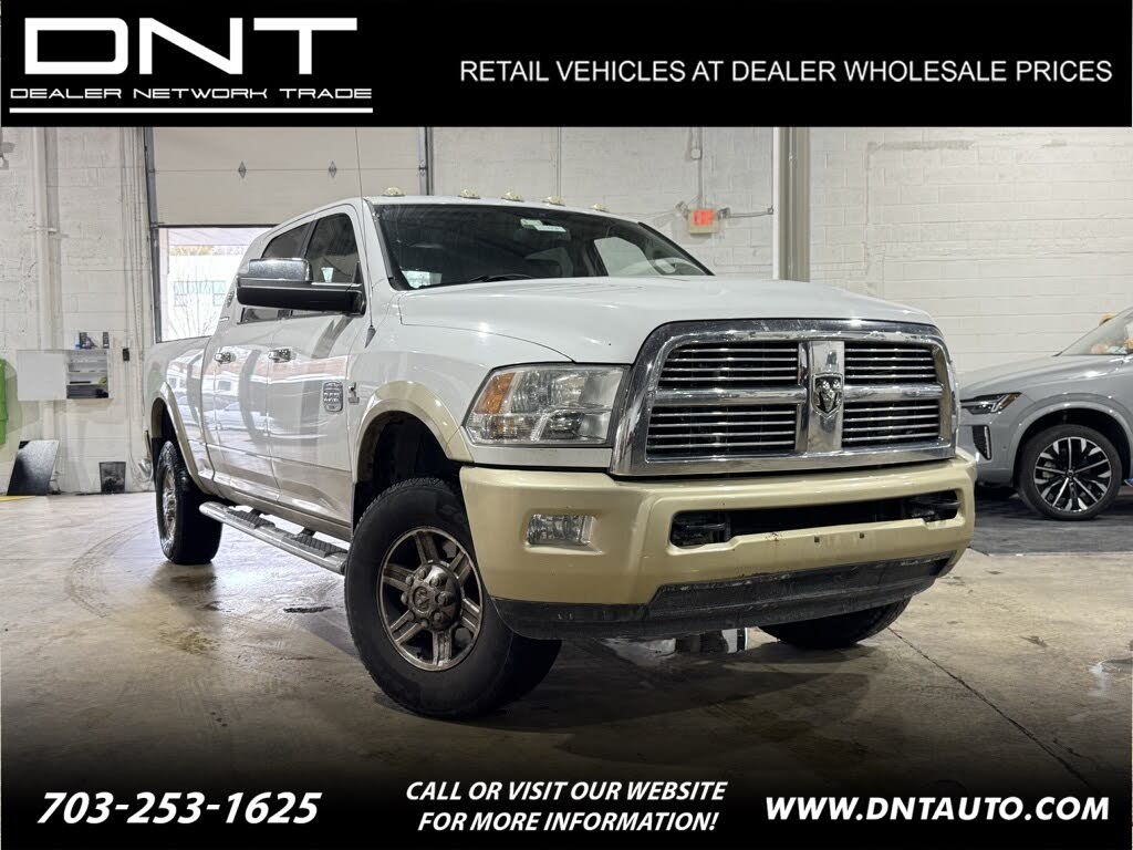 2011 RAM 3500 Laramie Longhorn Mega Cab 6.3 ft. Bed 4WD