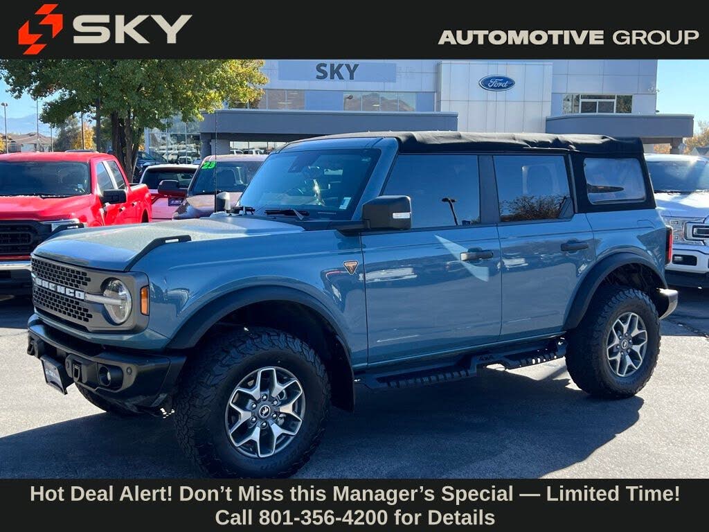 2022 Ford Bronco Badlands Advanced 4-Door 4WD