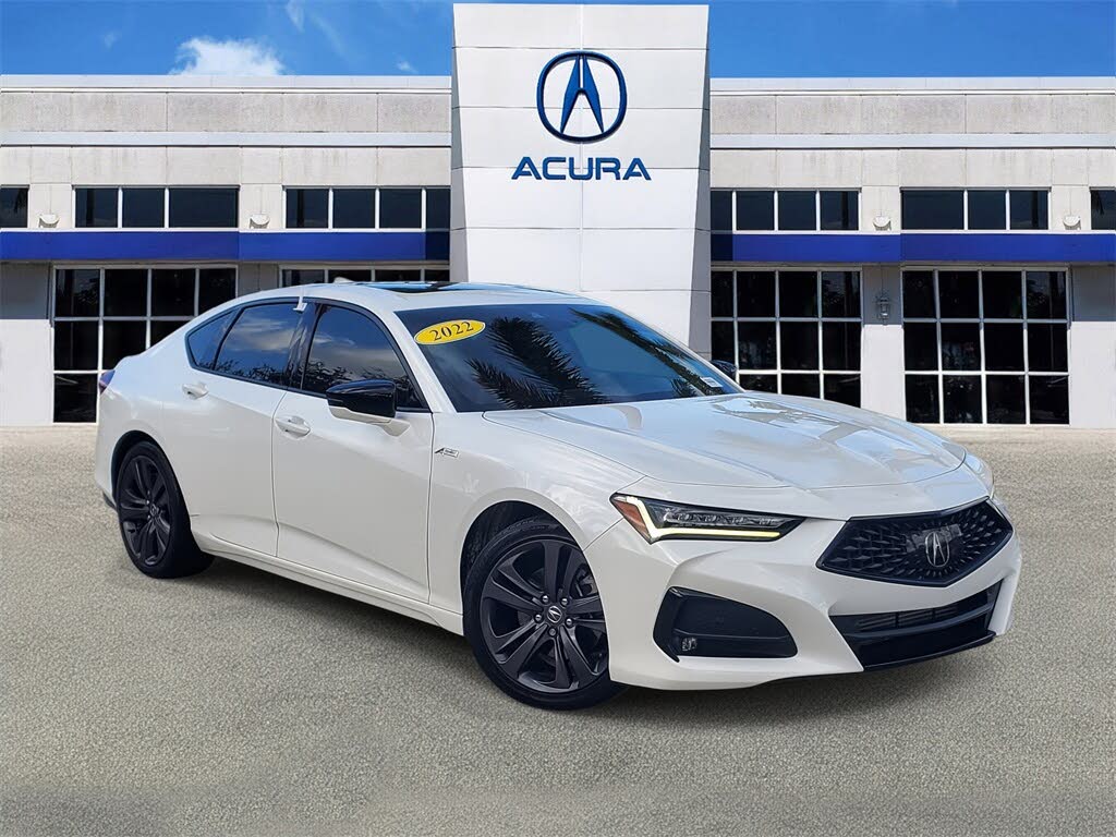 2022 Acura TLX FWD with A-Spec Package