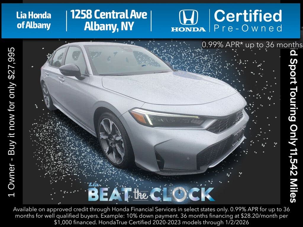 2025 Honda Civic Hybrid Sport Touring Sedan FWD