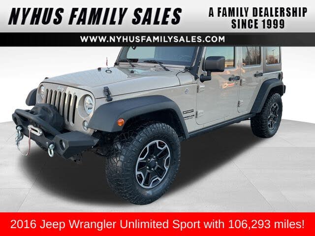 2016 Jeep Wrangler Unlimited Sport 4WD