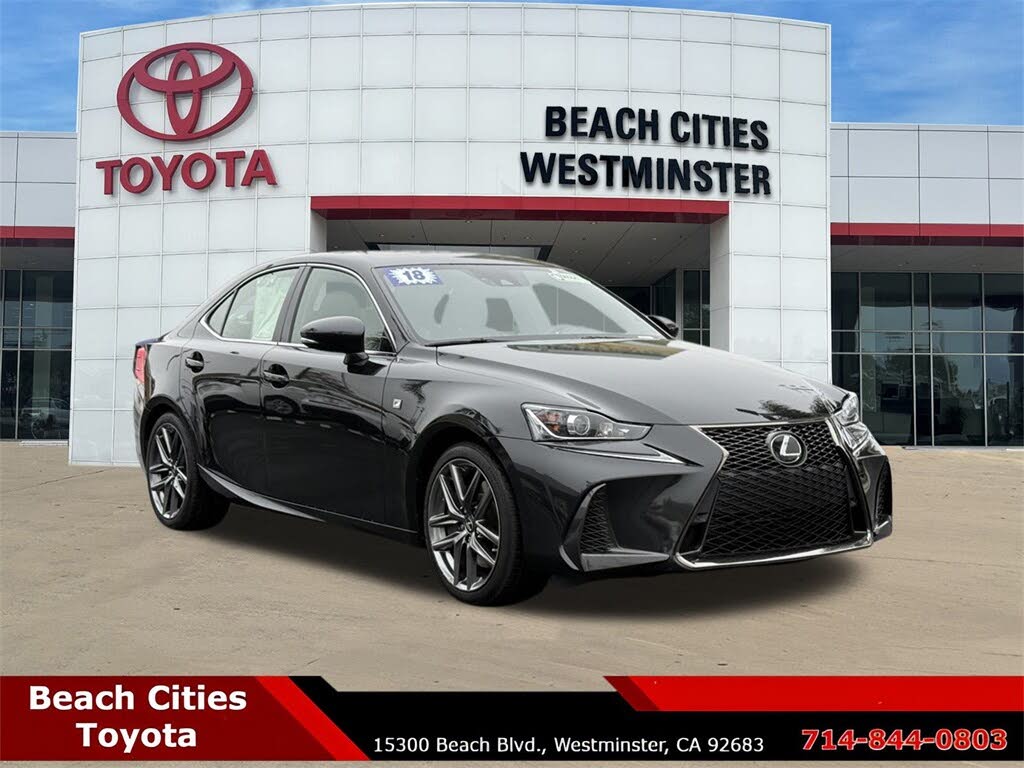 2018 Lexus IS 350 RWD