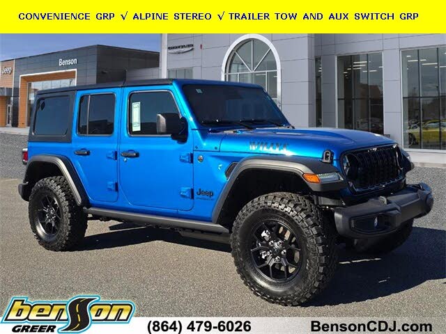 2026 Jeep Wrangler Willys 4-Door 4WD