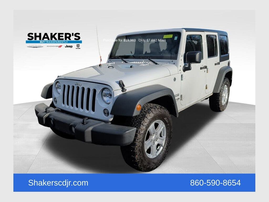 2018 Jeep Wrangler JK Unlimited Sport 4WD