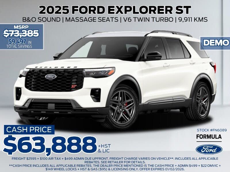 2025 Ford Explorer ST AWD