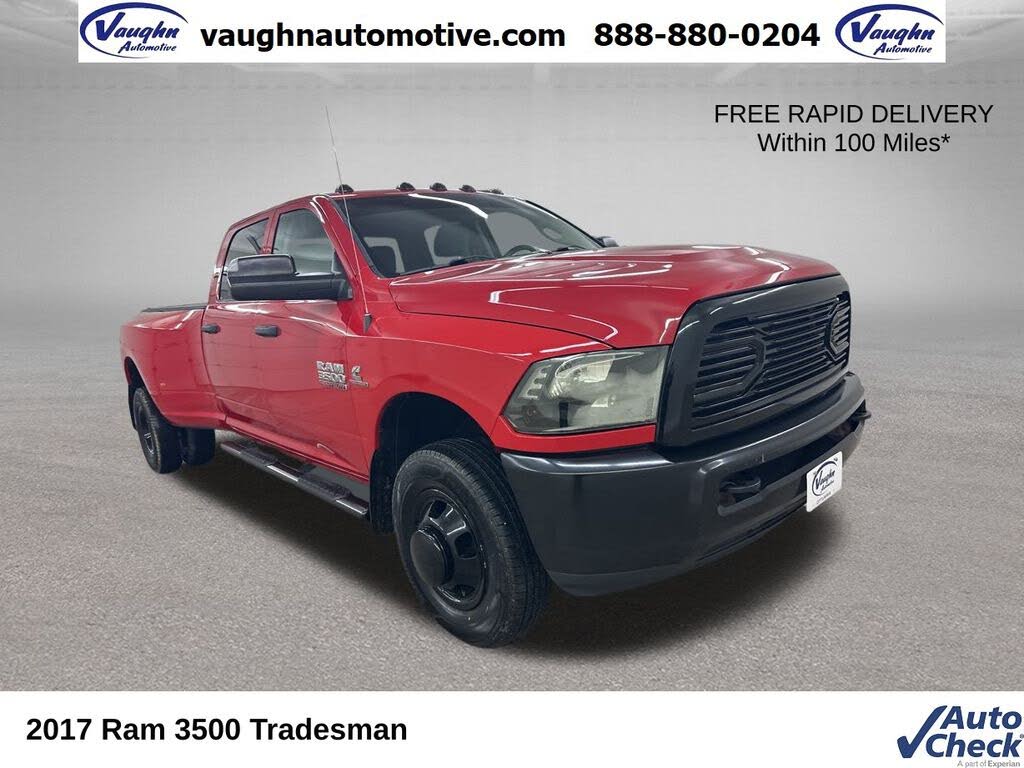 2017 RAM 3500 Tradesman Crew Cab LB DRW 4WD