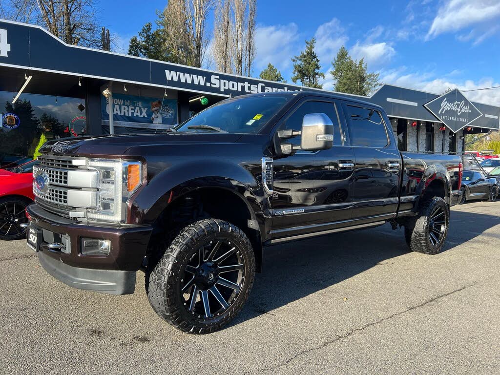 2019 Ford F-350 Super Duty Platinum Crew Cab 4WD