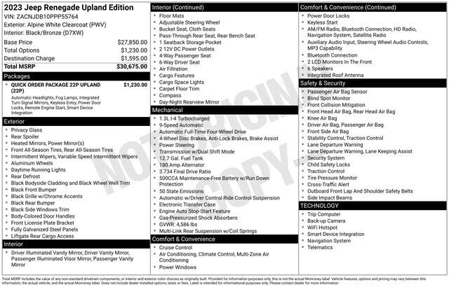 2023 Jeep Renegade Latitude 4WD