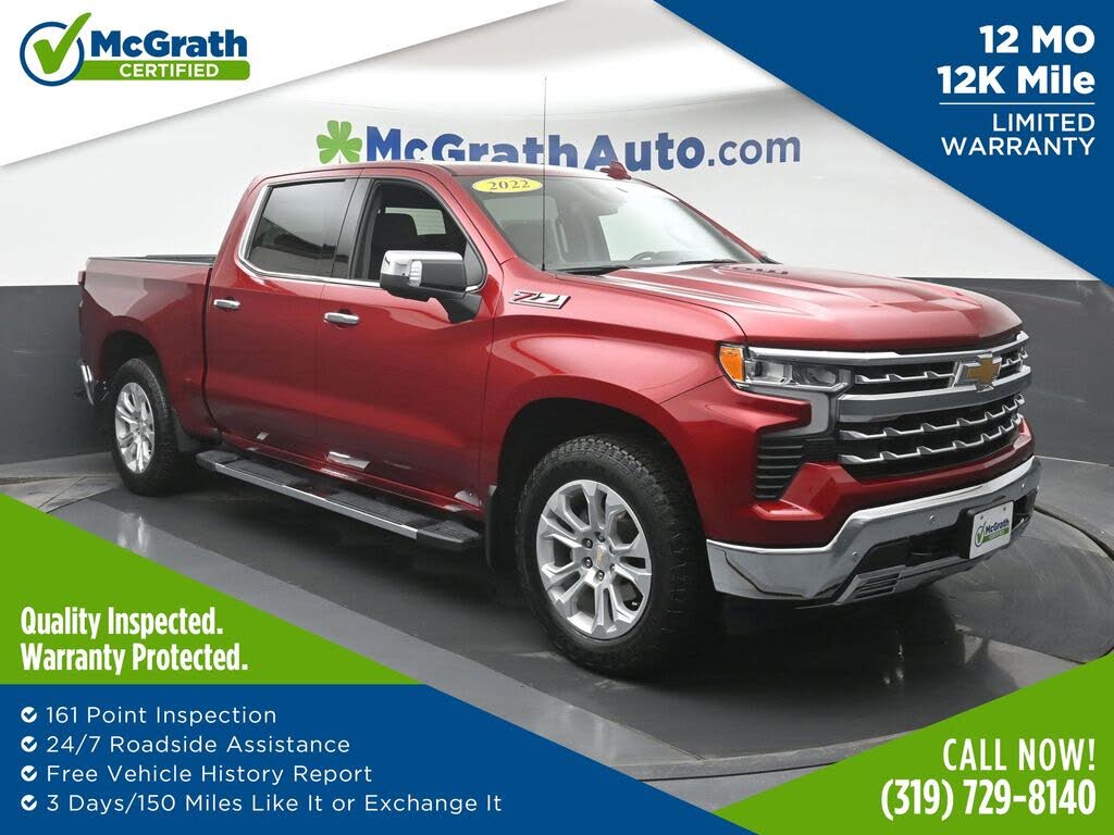 2022 Chevrolet Silverado 1500 LTZ Crew Cab 4WD